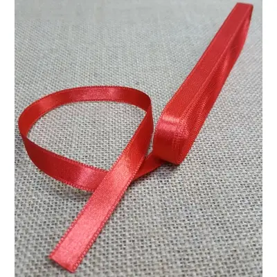  Satin Ribbon No:2, 1cm Red